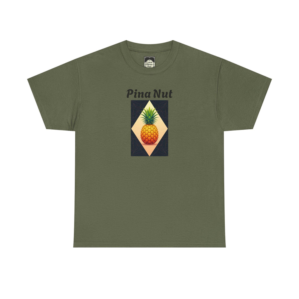 Pina Nut Graphic Tee: Tropical Pineapple Unisex T-Shirt