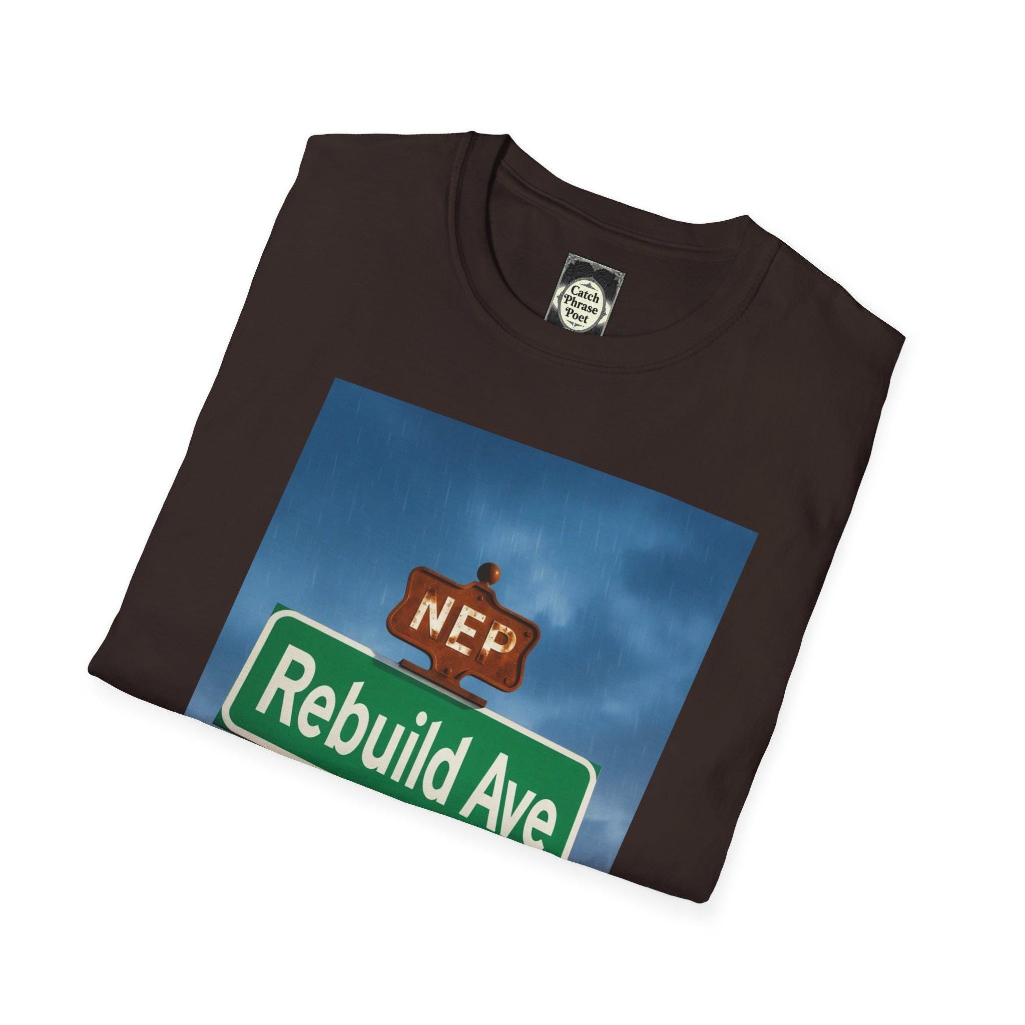 Rebuild Avenue Graphic T-Shirt: Positive Change, Unisex Tee