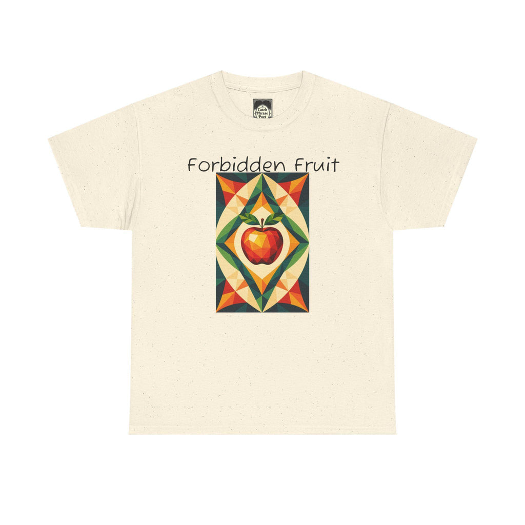 Forbidden Fruit Graphic Tee: Unisex Heavy Cotton, Art Lover Gift