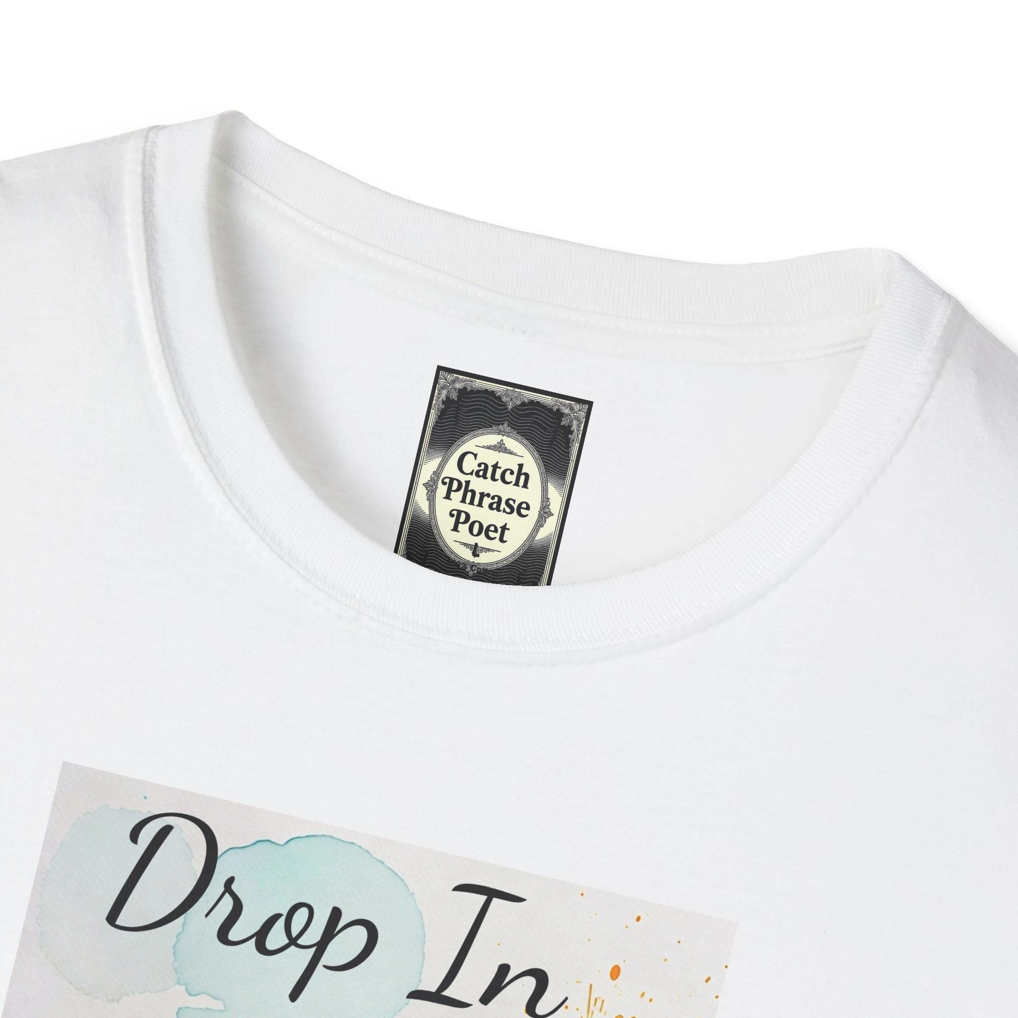 Watercolor Wave T-Shirt, Unisex Surfing Tee, Beachwear