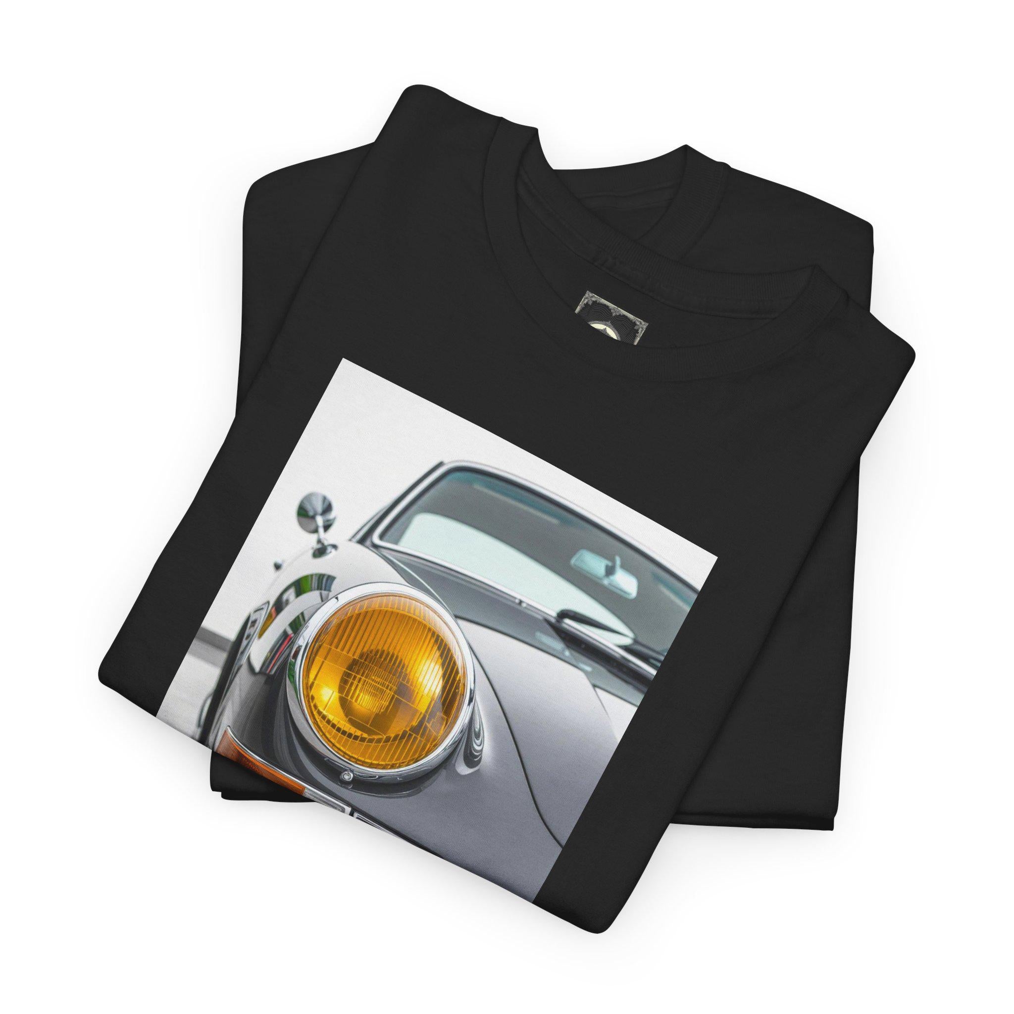Retro Car Graphic Tee: Unisex Heavy Cotton, Automotive Gift