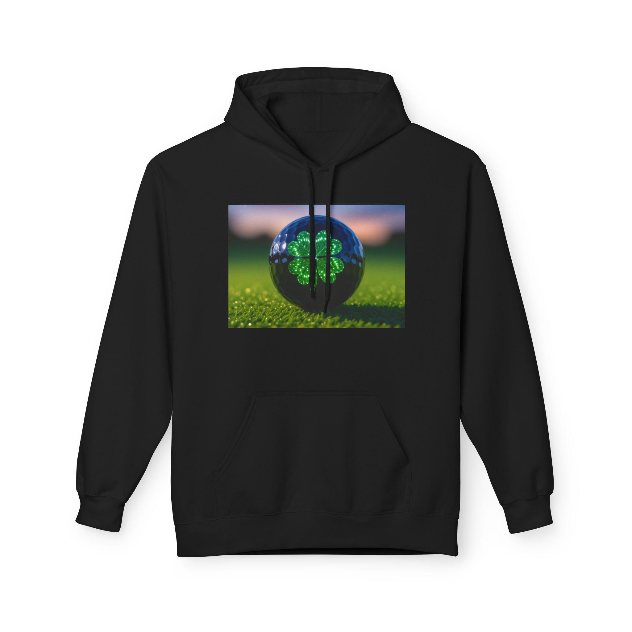 St. Patrick's Day Fleece Hoodie: Lets Go Graphic Sweatshirt