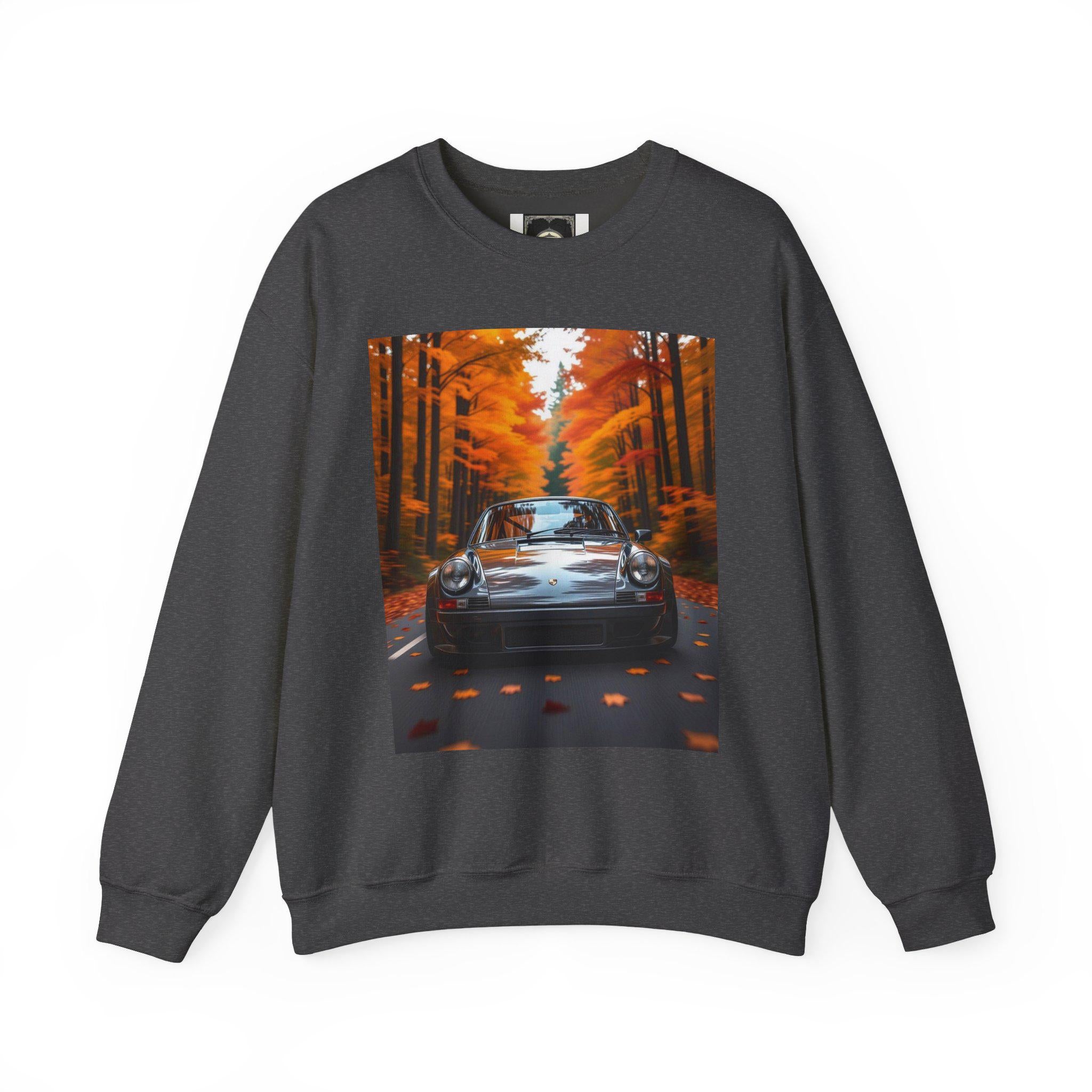 Vintage Car Autumn Sweatshirt: Cozy Unisex Crewneck