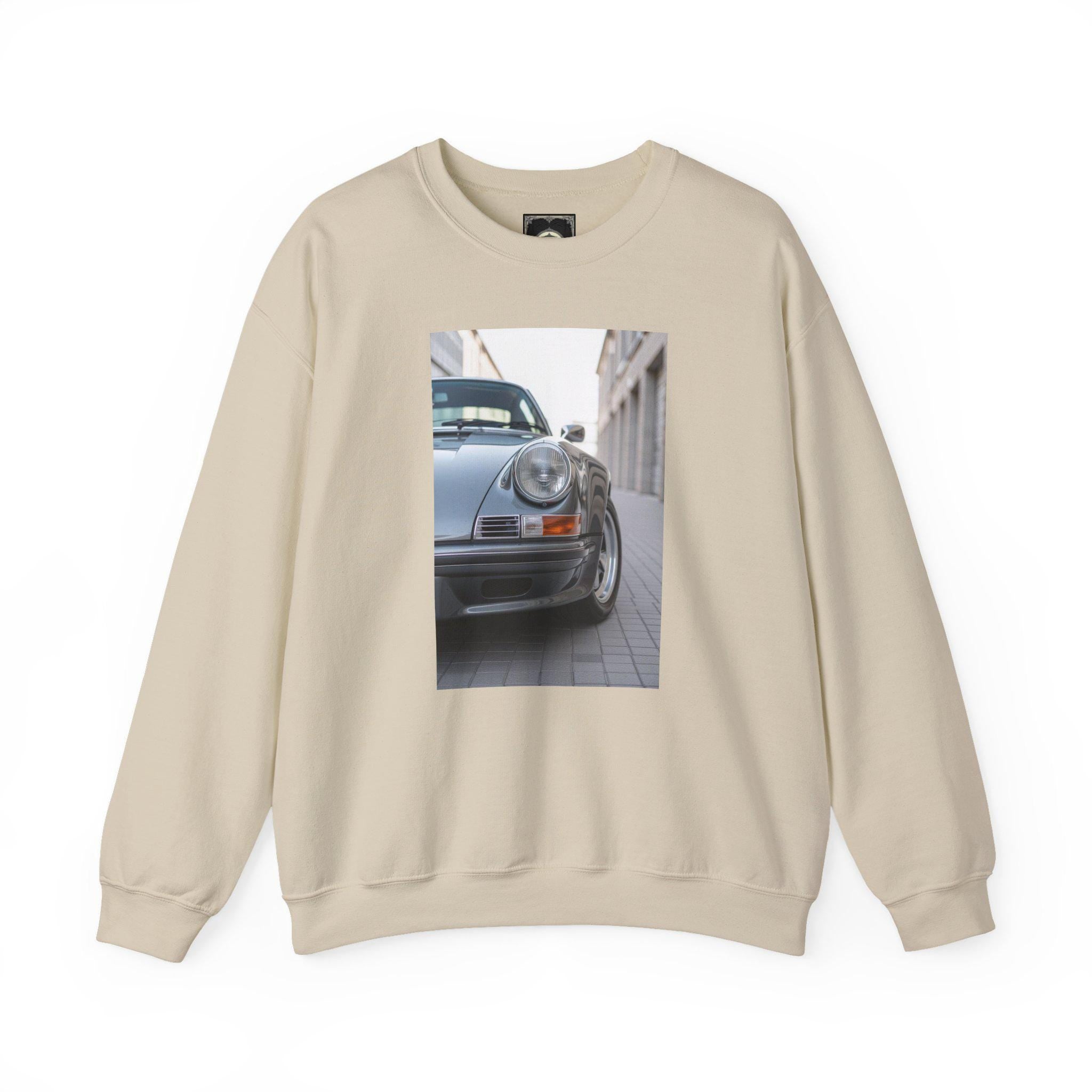 Vintage Car Crewneck Sweatshirt: Unisex Car Enthusiast Fashion