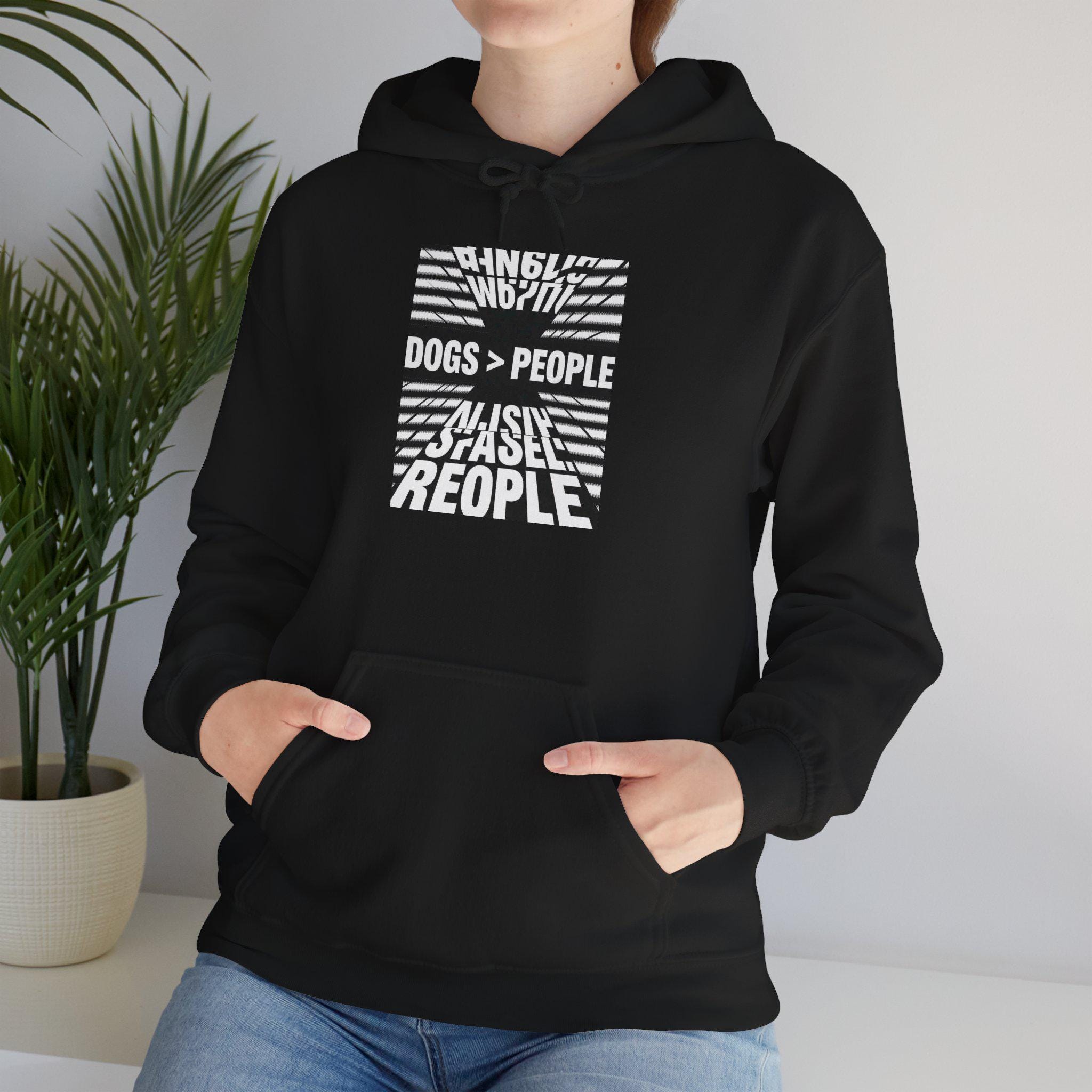 Dog Lovers Unisex Hoodie: Funny Pet Graphic Sweatshirt