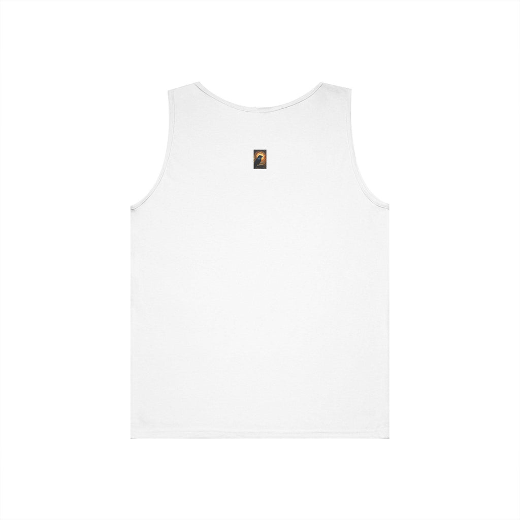 Raven Print Tank Top, Unisex Cotton Sleeveless Shirt, Boho Apparel