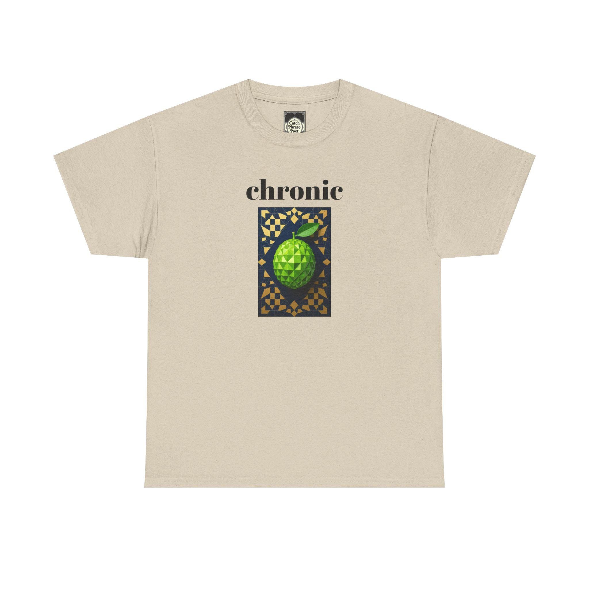 Chronic Art Unisex Tee: Retro Graphic Cotton T-Shirt