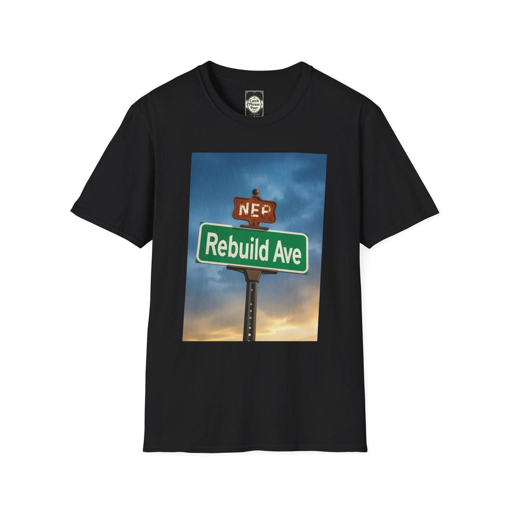 Rebuild Avenue Graphic T-Shirt: Positive Change, Unisex Tee