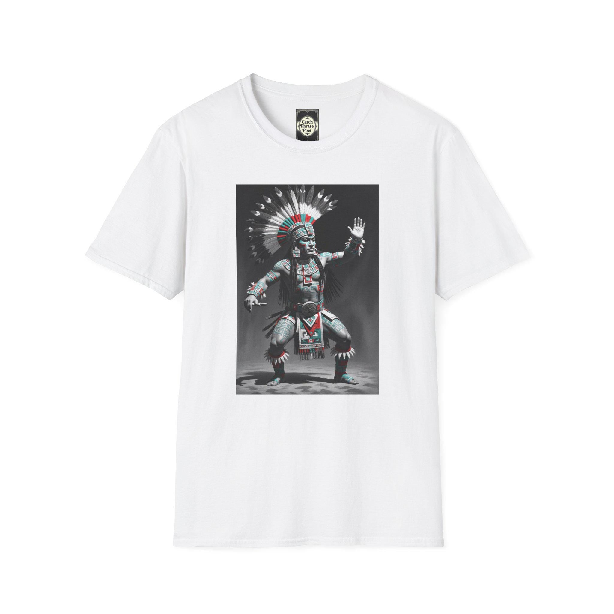 Native American Aztec Warrior T-Shirt: Unisex Graphic Tee