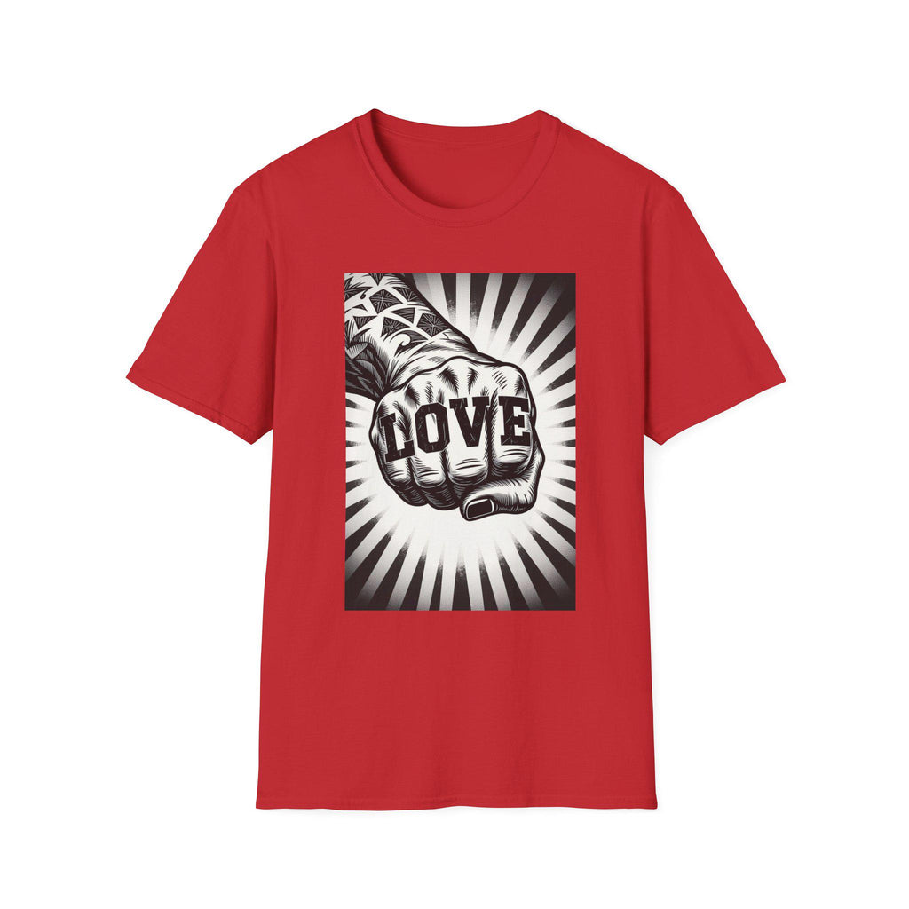 Love Fist Bump T-Shirt: Romantic Valentine's Day Gift