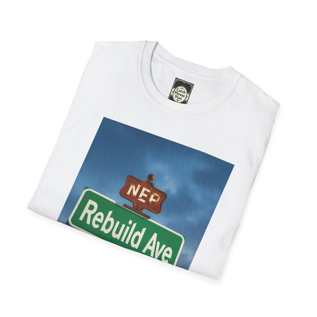 Rebuild Avenue Graphic T-Shirt: Positive Change, Unisex Tee
