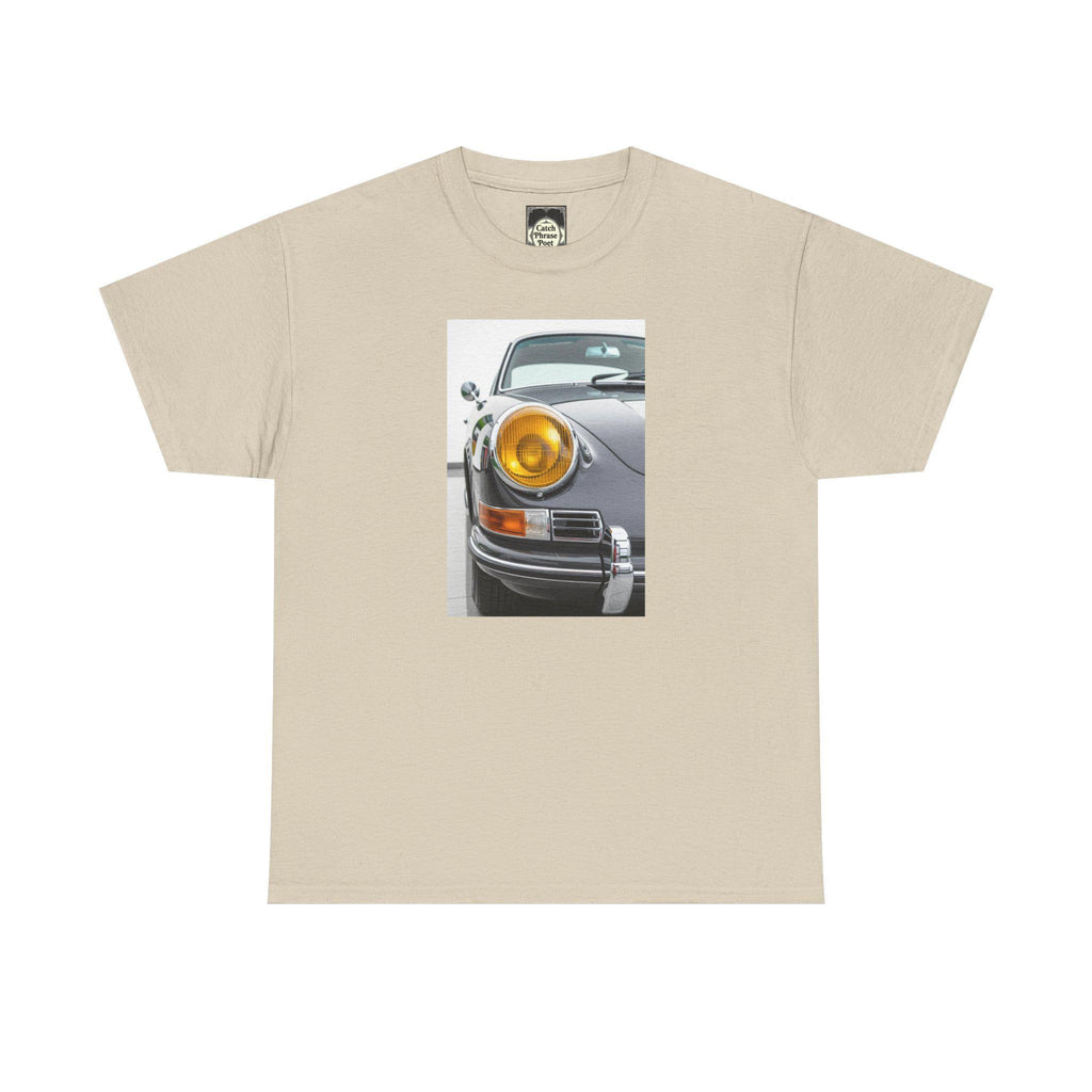 Retro Car Graphic Tee: Unisex Heavy Cotton, Automotive Gift