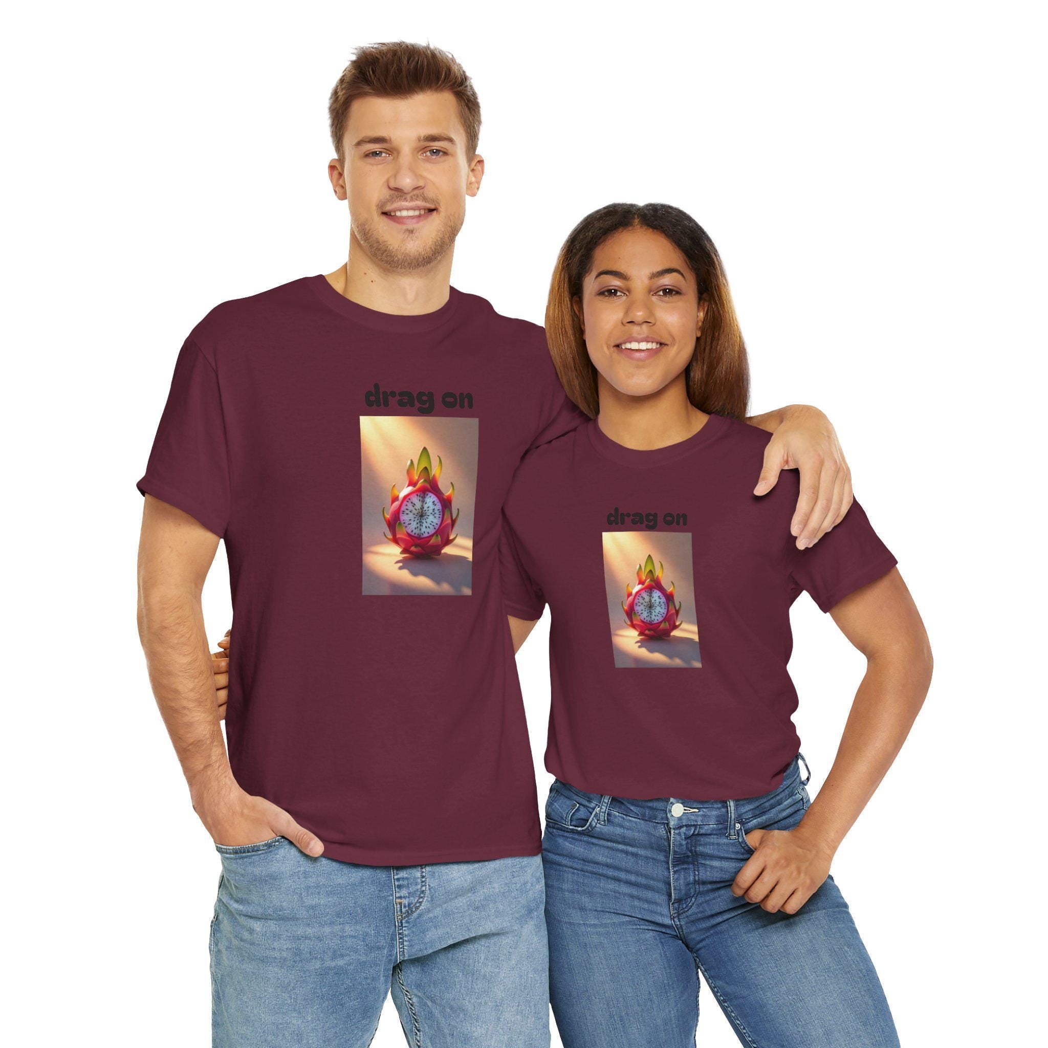 Whimsical Dragon Fruit Unisex Tee: Fun Style