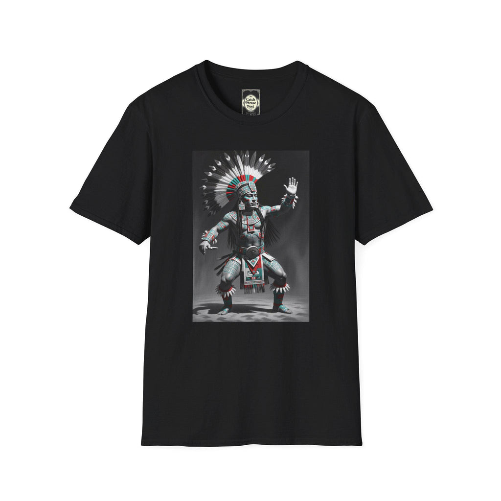 Native American Aztec Warrior T-Shirt: Unisex Graphic Tee