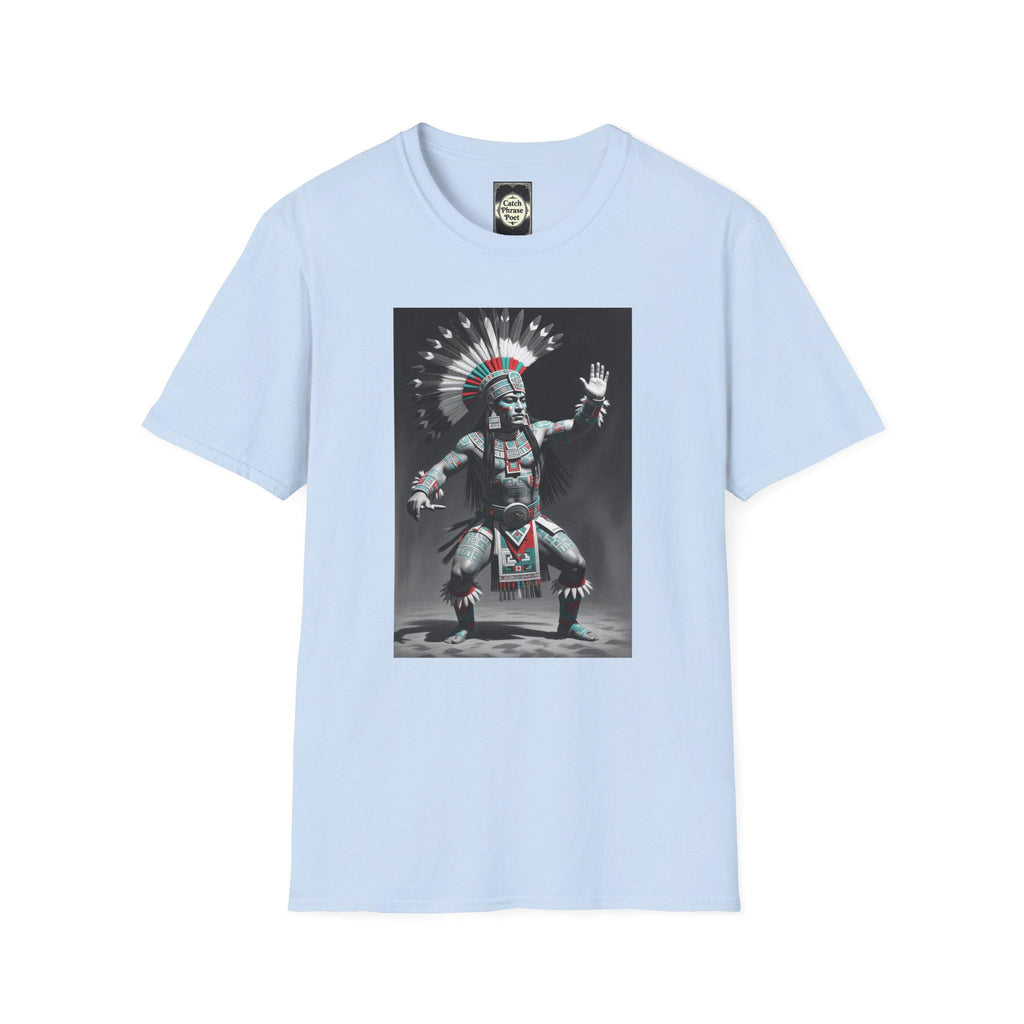 Native American Aztec Warrior T-Shirt: Unisex Graphic Tee