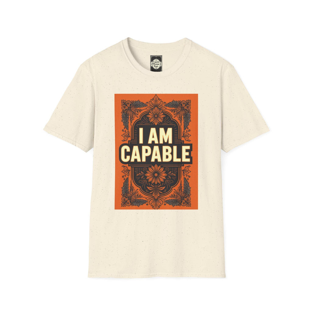Empowering 'I AM CAPABLE' Unisex T-Shirt: Motivational Gift