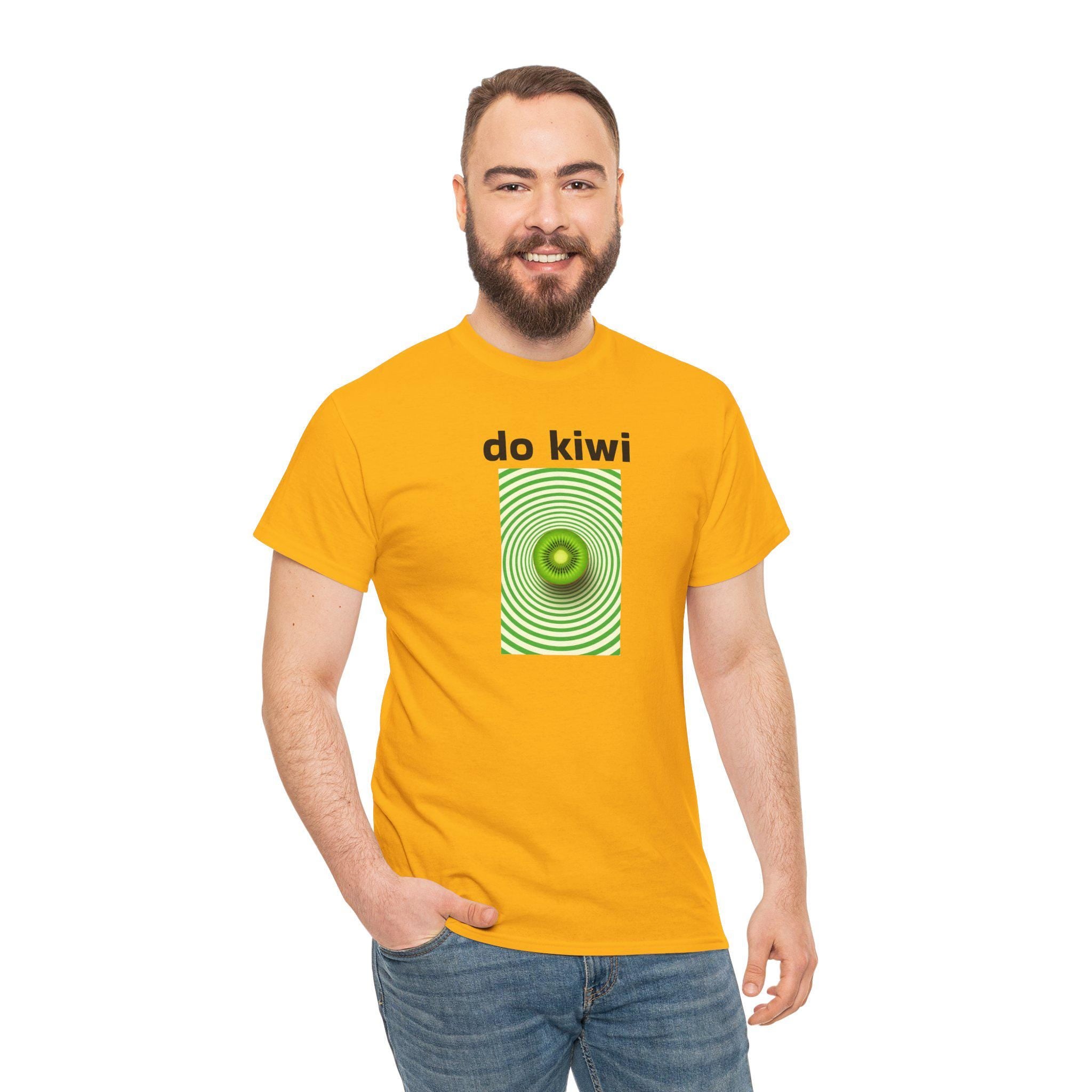 Unisex Kiwi Vibe Graphic T-Shirt - Fresh Summer Style