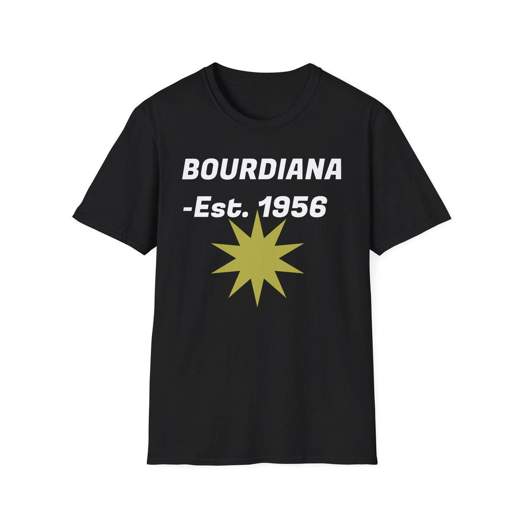 Retro Bourdiana Est. 1956 T-Shirt: Unisex Softstyle Tee