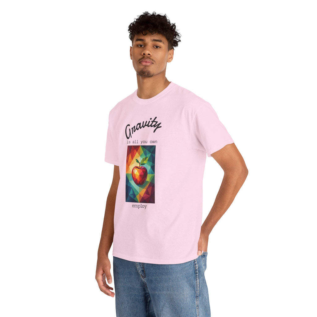 Poetic Gravity T-Shirt: Universe Vibes Astronomy Top