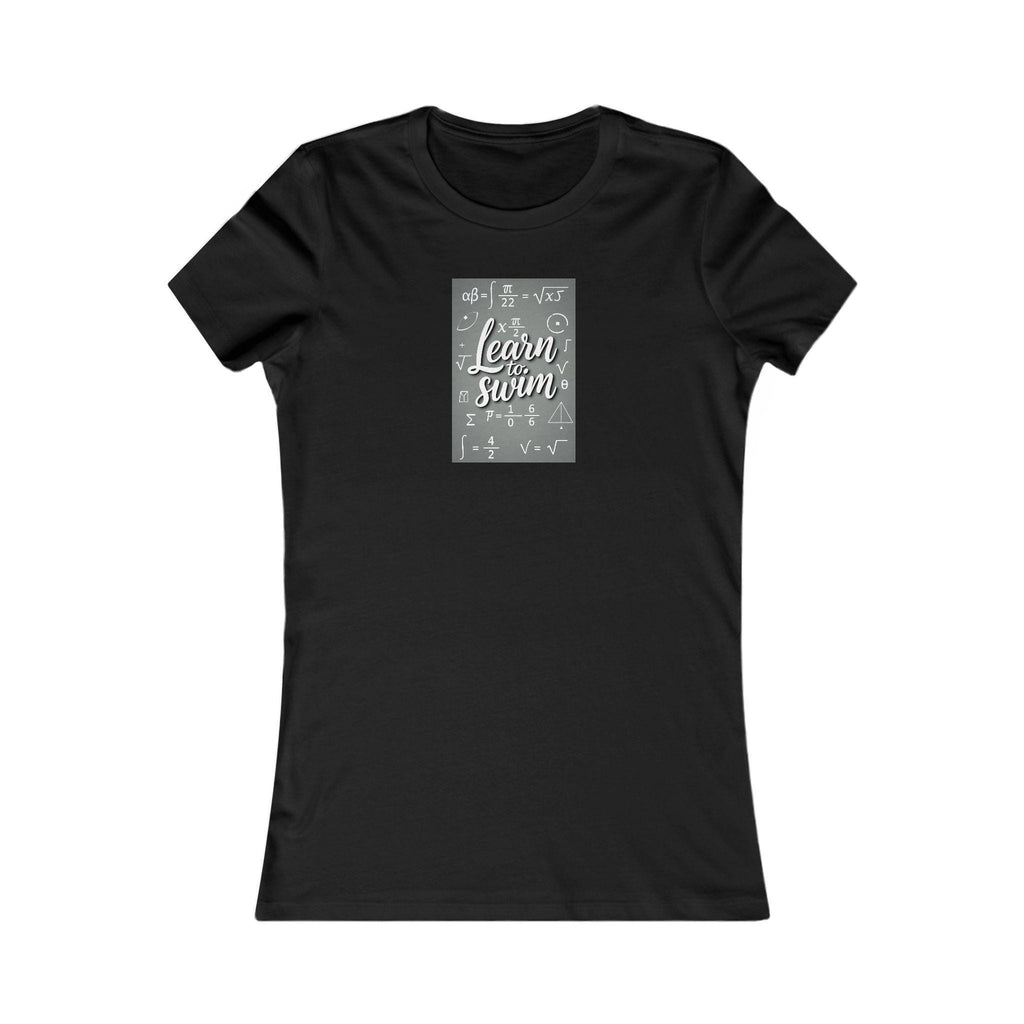 Learn to Swim Women's Tee: Summer Beach Top