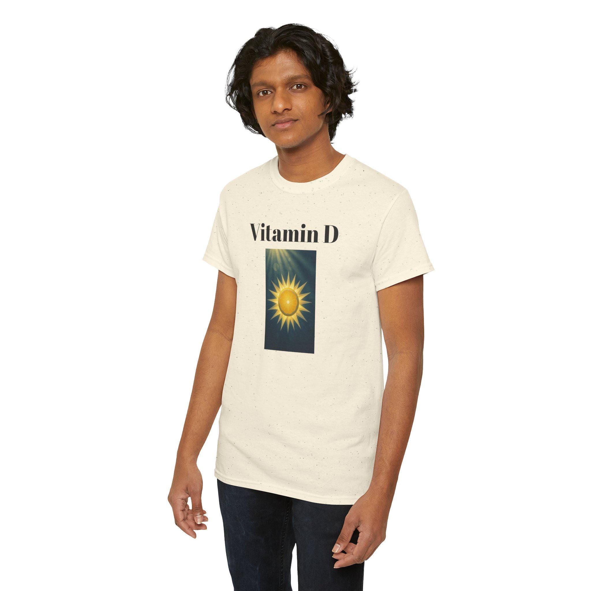Vitamin D Sunshine Graphic Tee - Unisex Heavy Cotton
