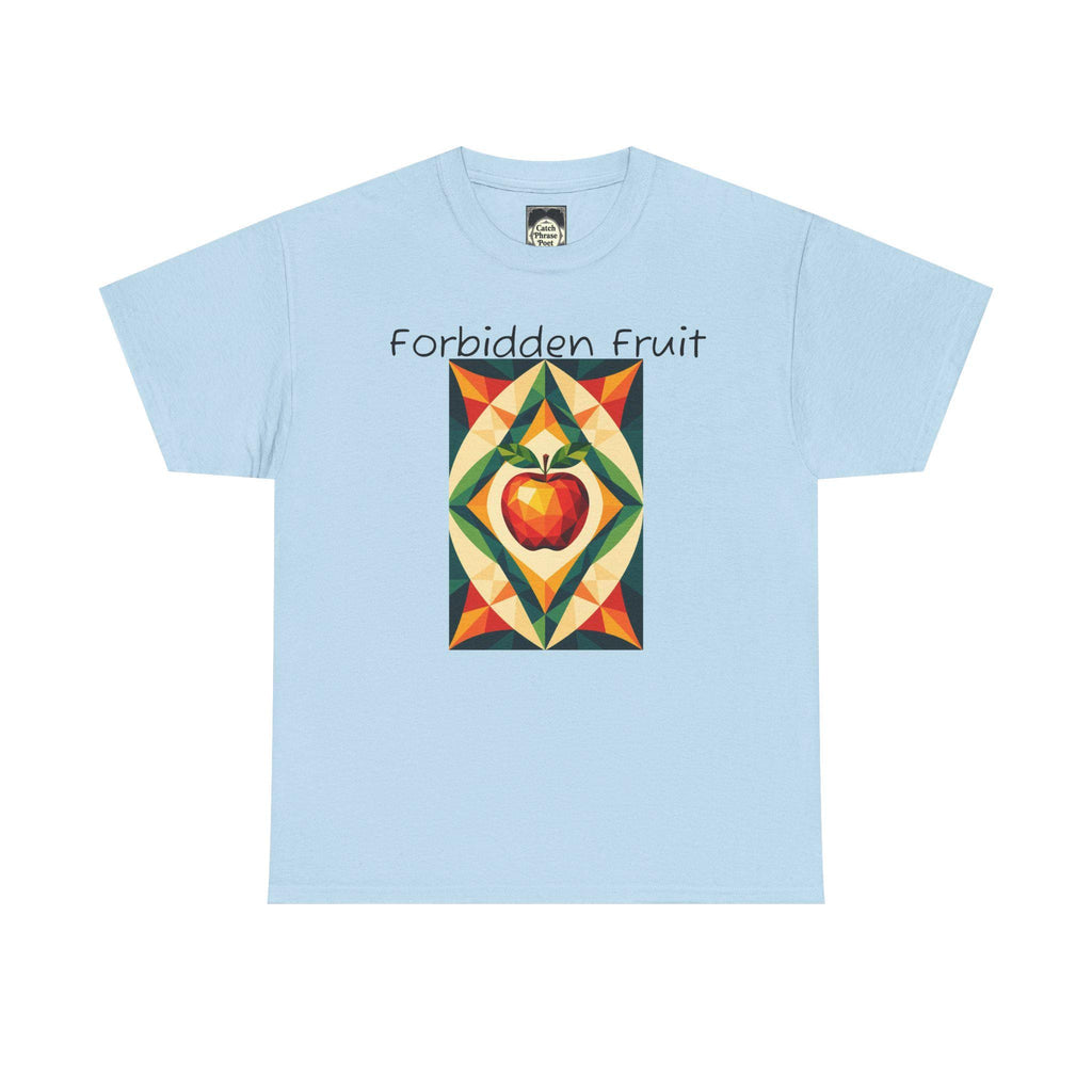 Forbidden Fruit Graphic Tee: Unisex Heavy Cotton, Art Lover Gift