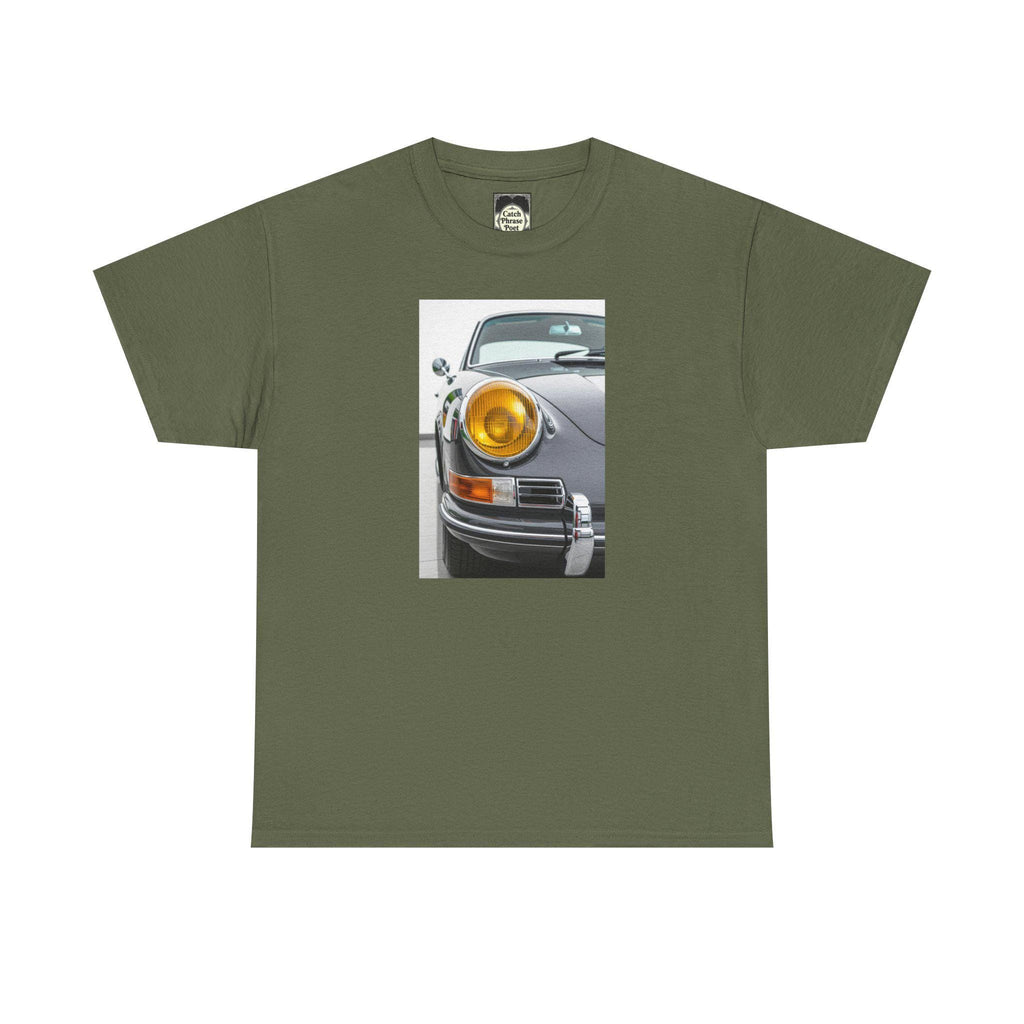 Retro Car Graphic Tee: Unisex Heavy Cotton, Automotive Gift