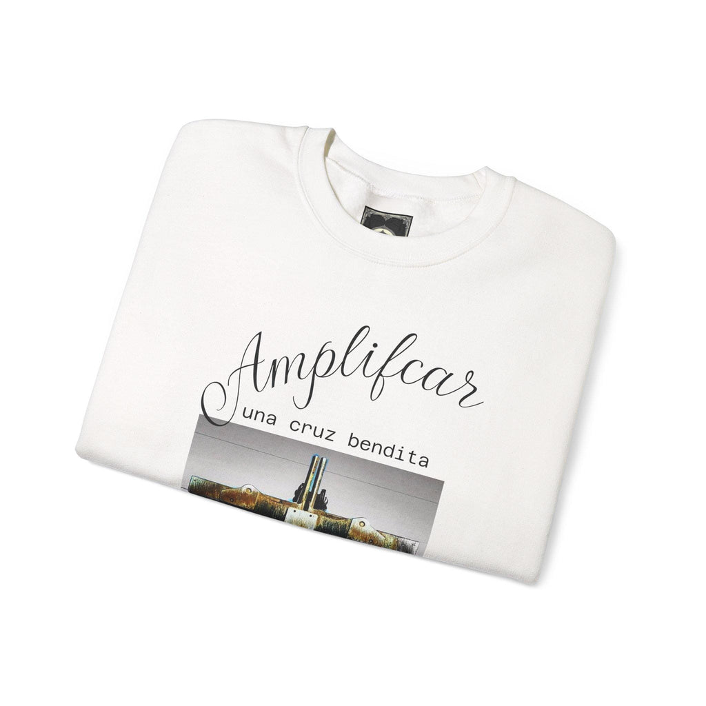 Amplify Your Faith Sweatshirt | Unisex Crewneck with Inspirational Design