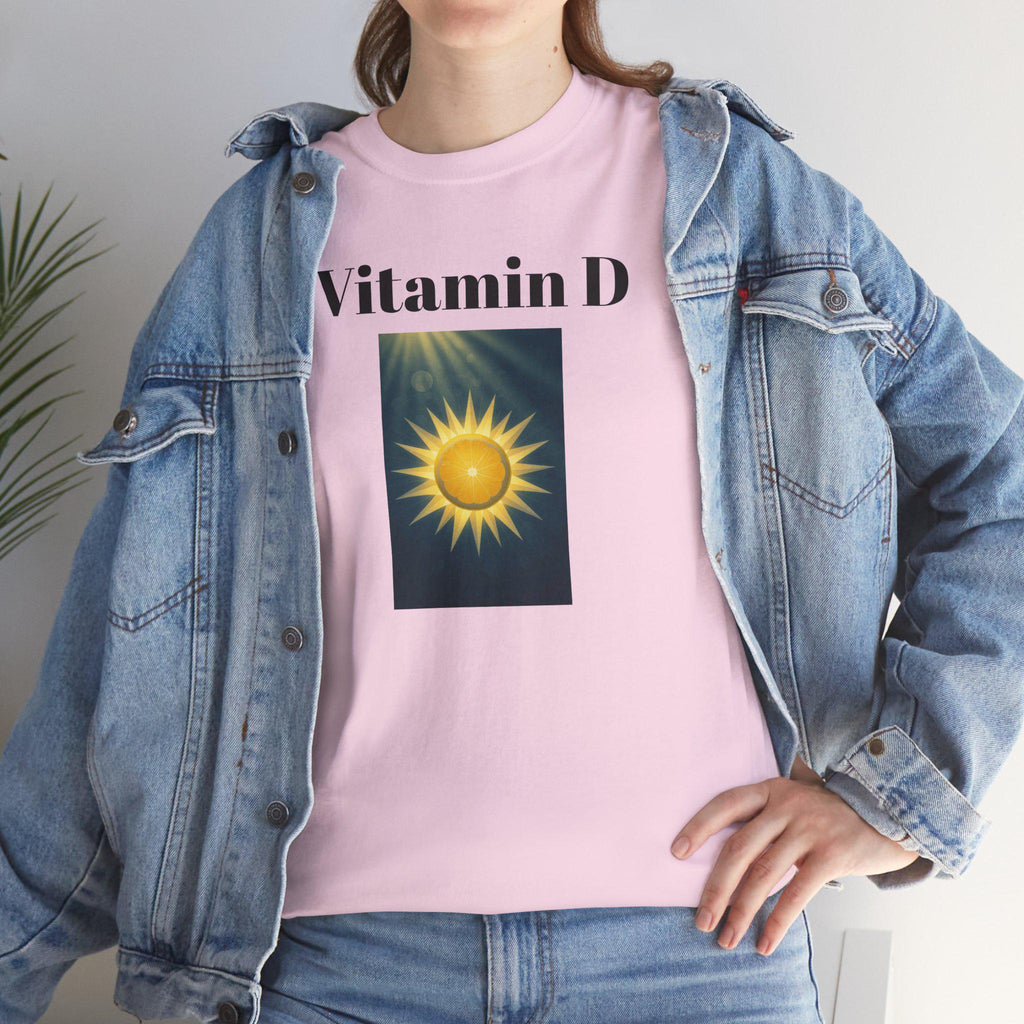 Vitamin D Sunshine Graphic Tee - Unisex Heavy Cotton