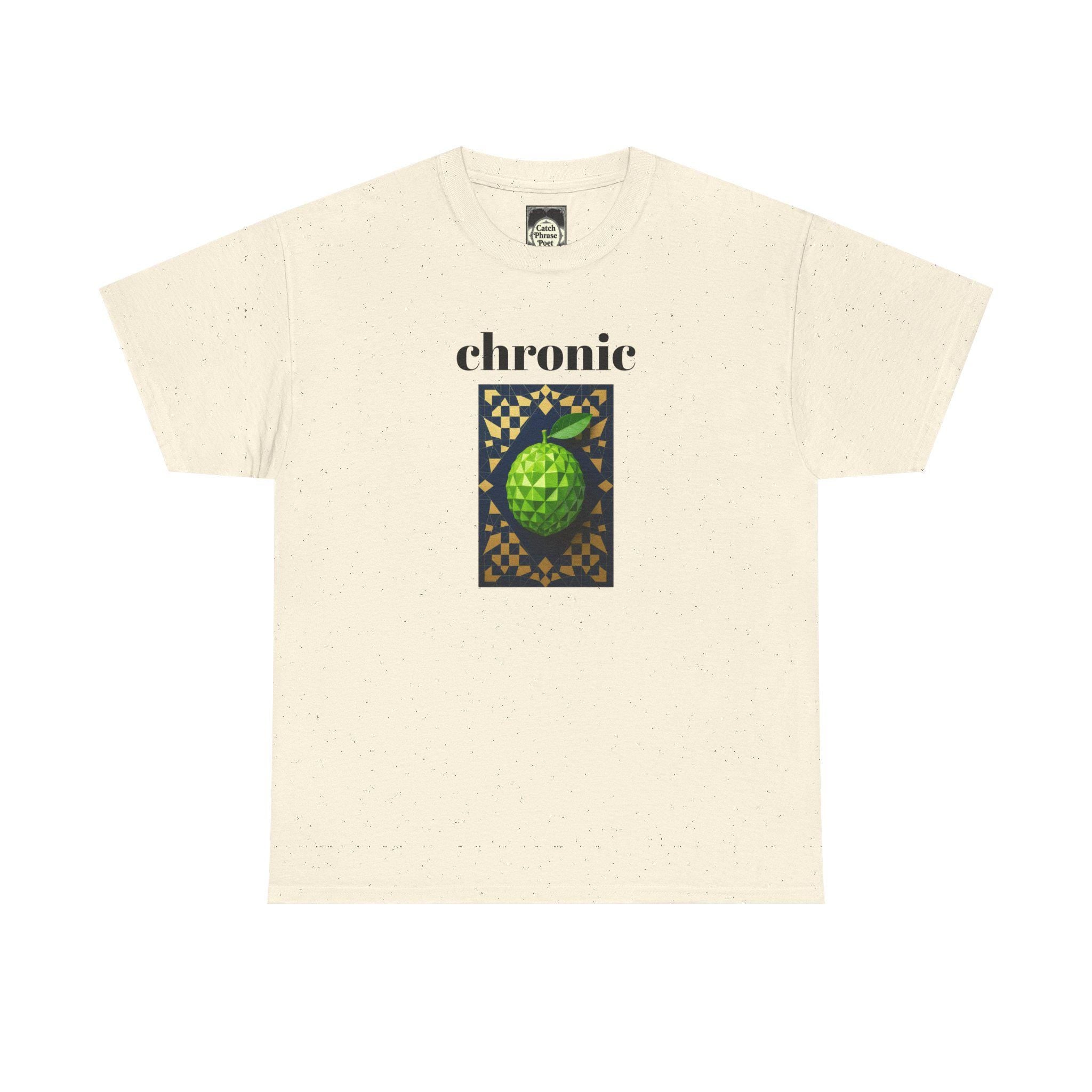 Chronic Art Unisex Tee: Retro Graphic Cotton T-Shirt