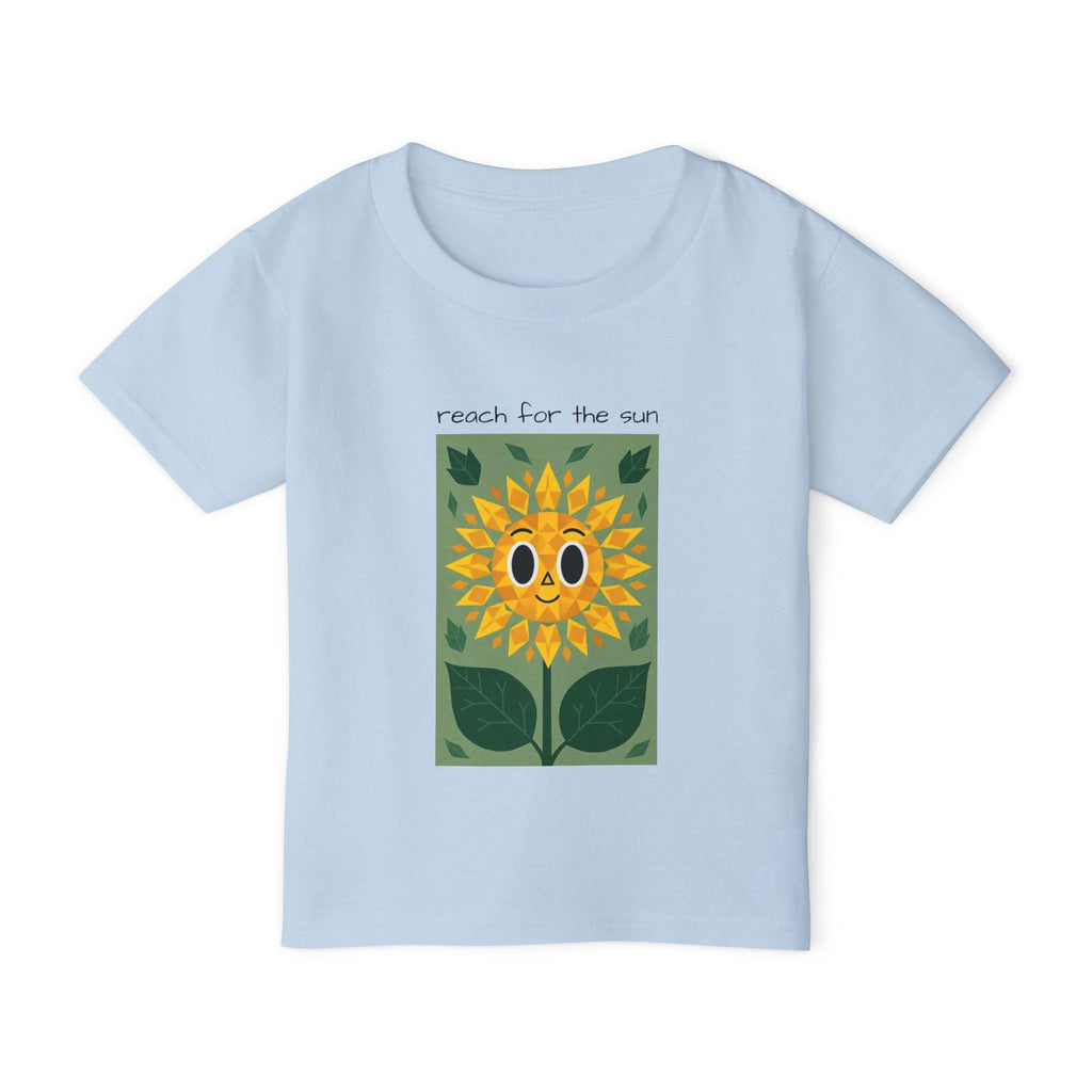 Sunflower Toddler T-Shirt, 'Reach for the Sun' Kids Tee