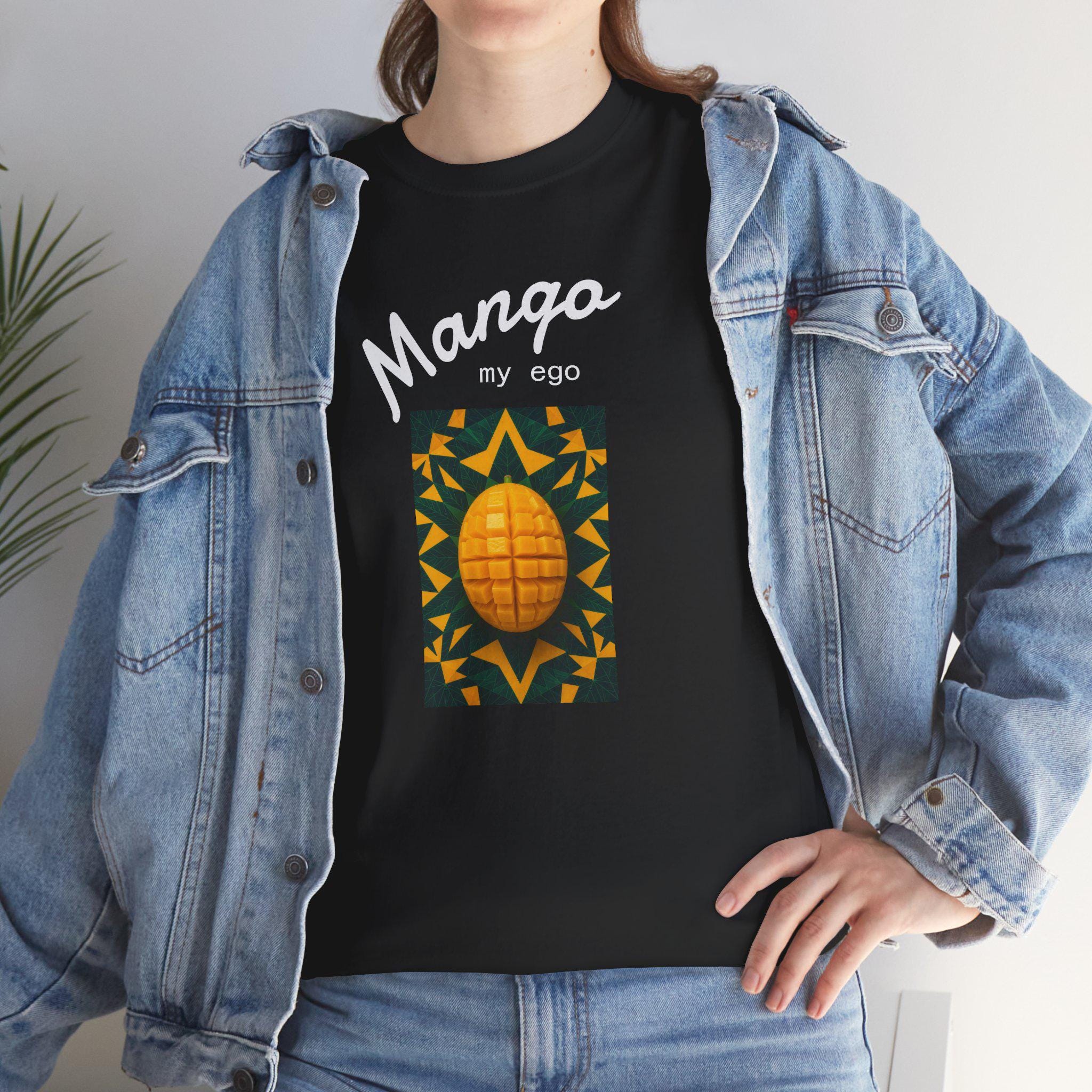 Mango Graphic Tee: Tropical Unisex Summer Shirt