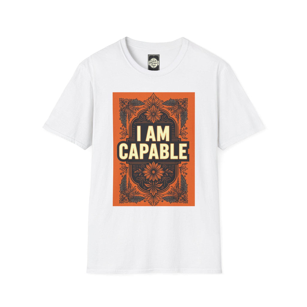 Empowering 'I AM CAPABLE' Unisex T-Shirt: Motivational Gift