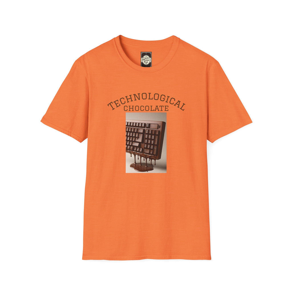 Sweet Tech T-Shirt: Chocolate Keyboard - Foodie Gift