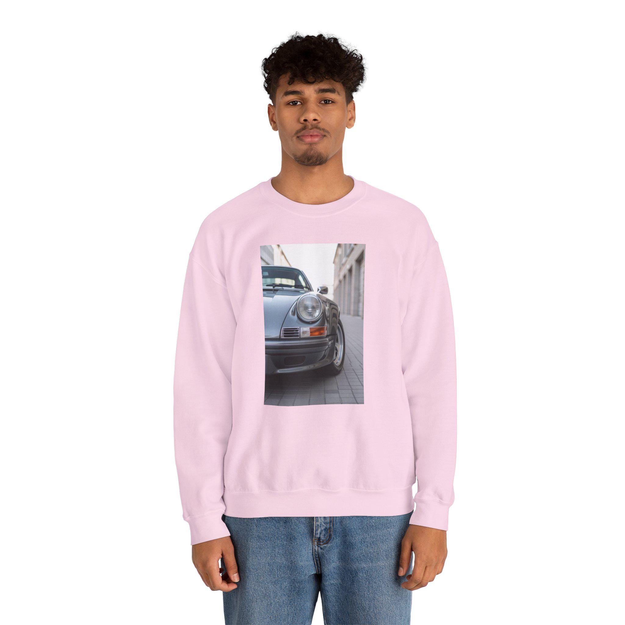 Vintage Car Crewneck Sweatshirt: Unisex Car Enthusiast Fashion