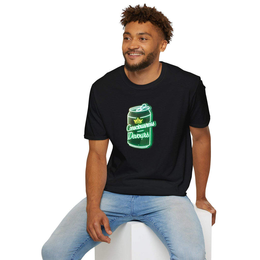 Consciousness Devours Graphic T-Shirt - Softstyle Unisex Tee