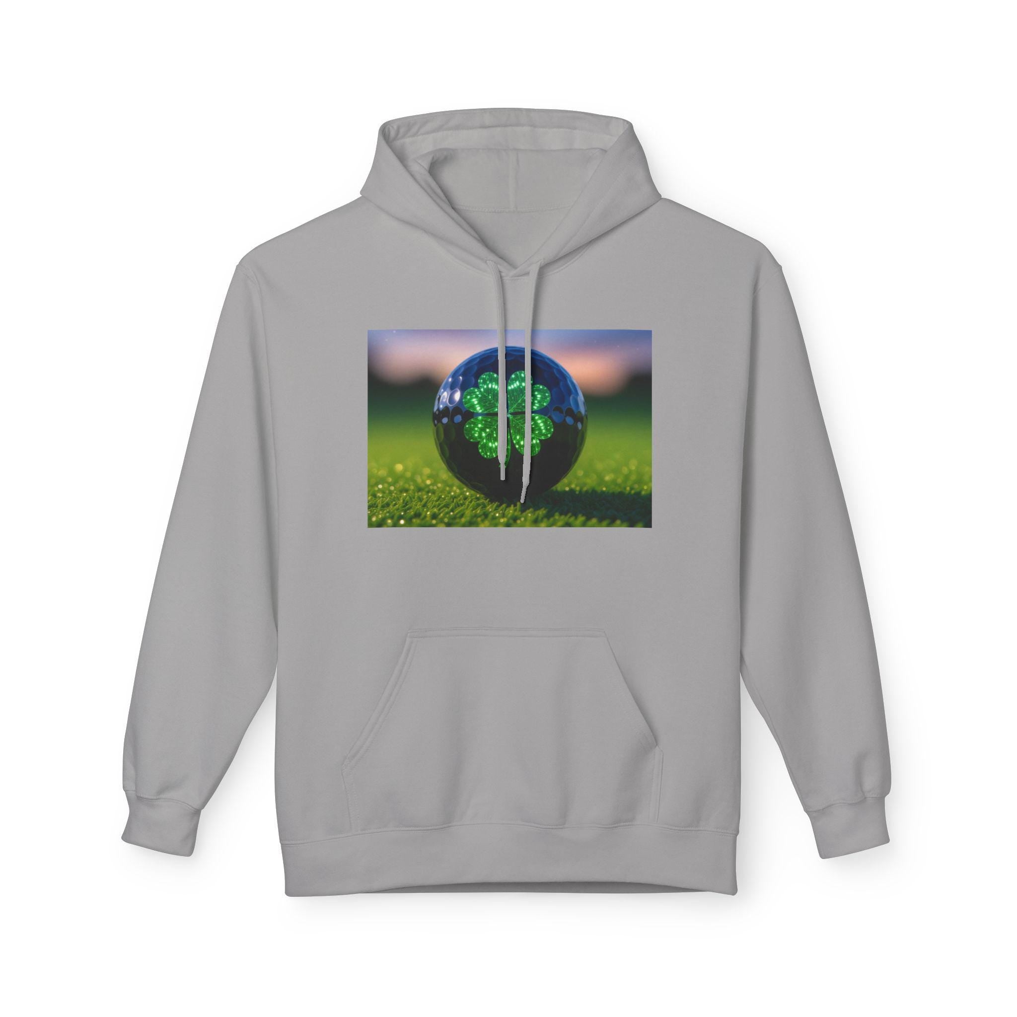 St. Patrick's Day Fleece Hoodie: Lets Go Graphic Sweatshirt