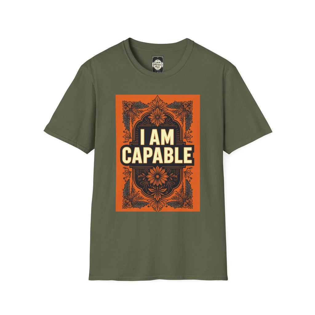 Empowering 'I AM CAPABLE' Unisex T-Shirt: Motivational Gift