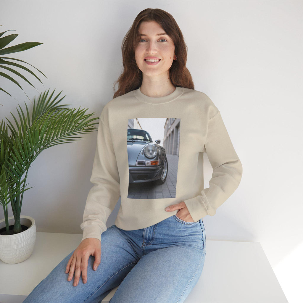 Vintage Car Crewneck Sweatshirt: Unisex Car Enthusiast Fashion