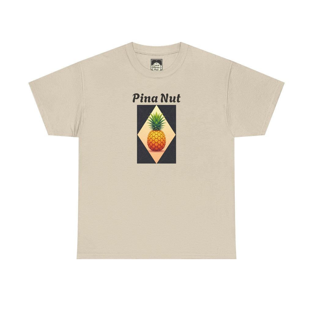 Pina Nut Graphic Tee: Tropical Pineapple Unisex T-Shirt