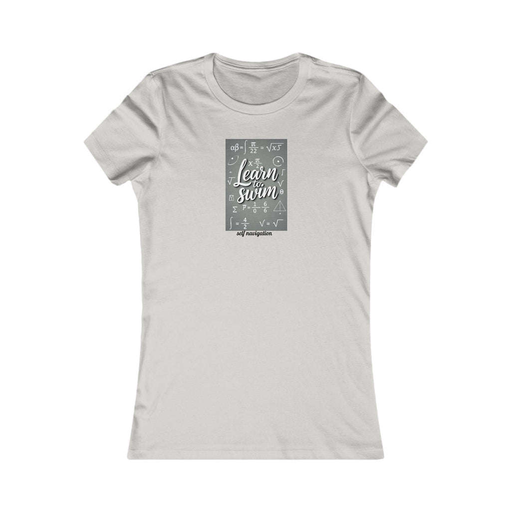 Learn to Swim Women's Tee: Summer Beach Top