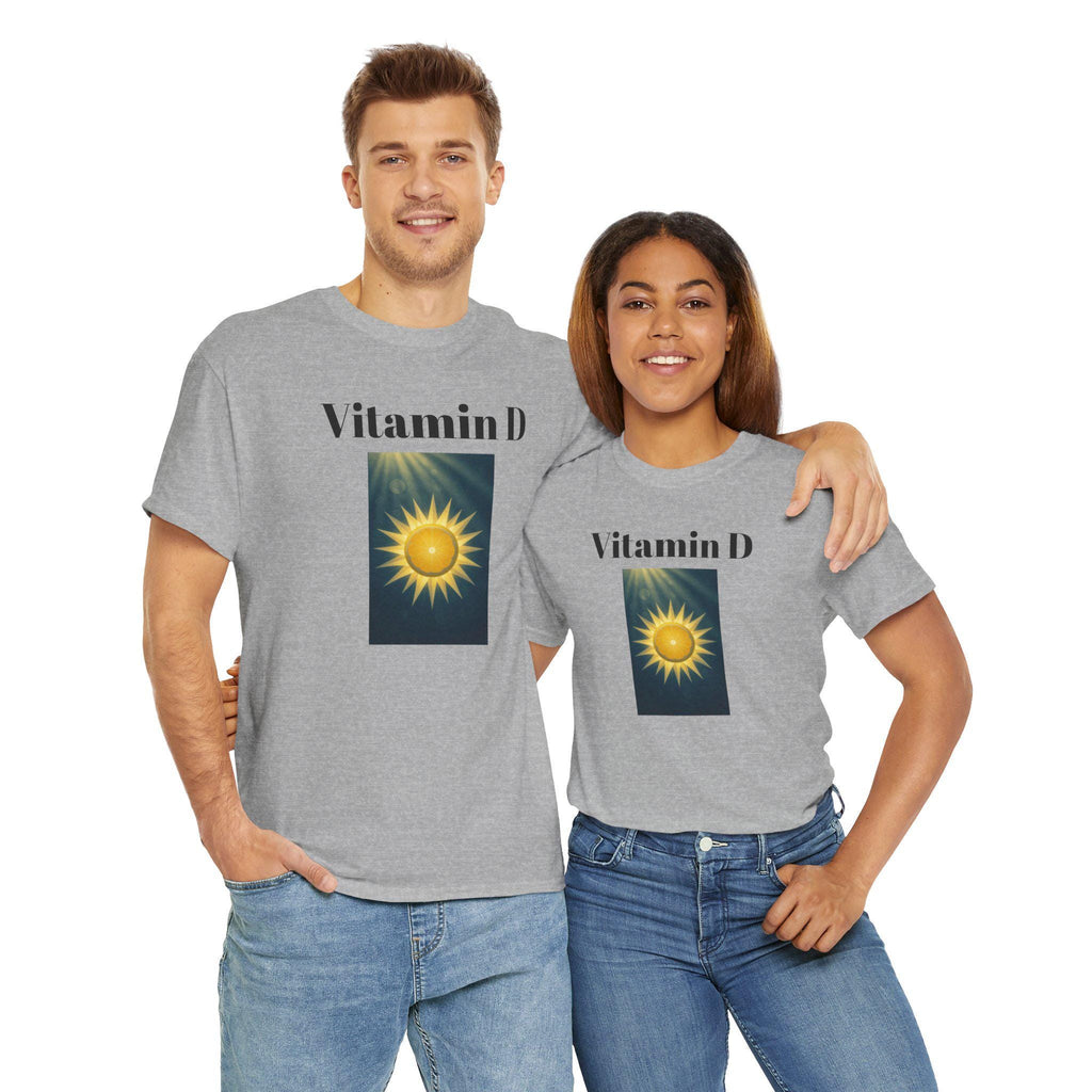 Vitamin D Sunshine Graphic Tee - Unisex Heavy Cotton