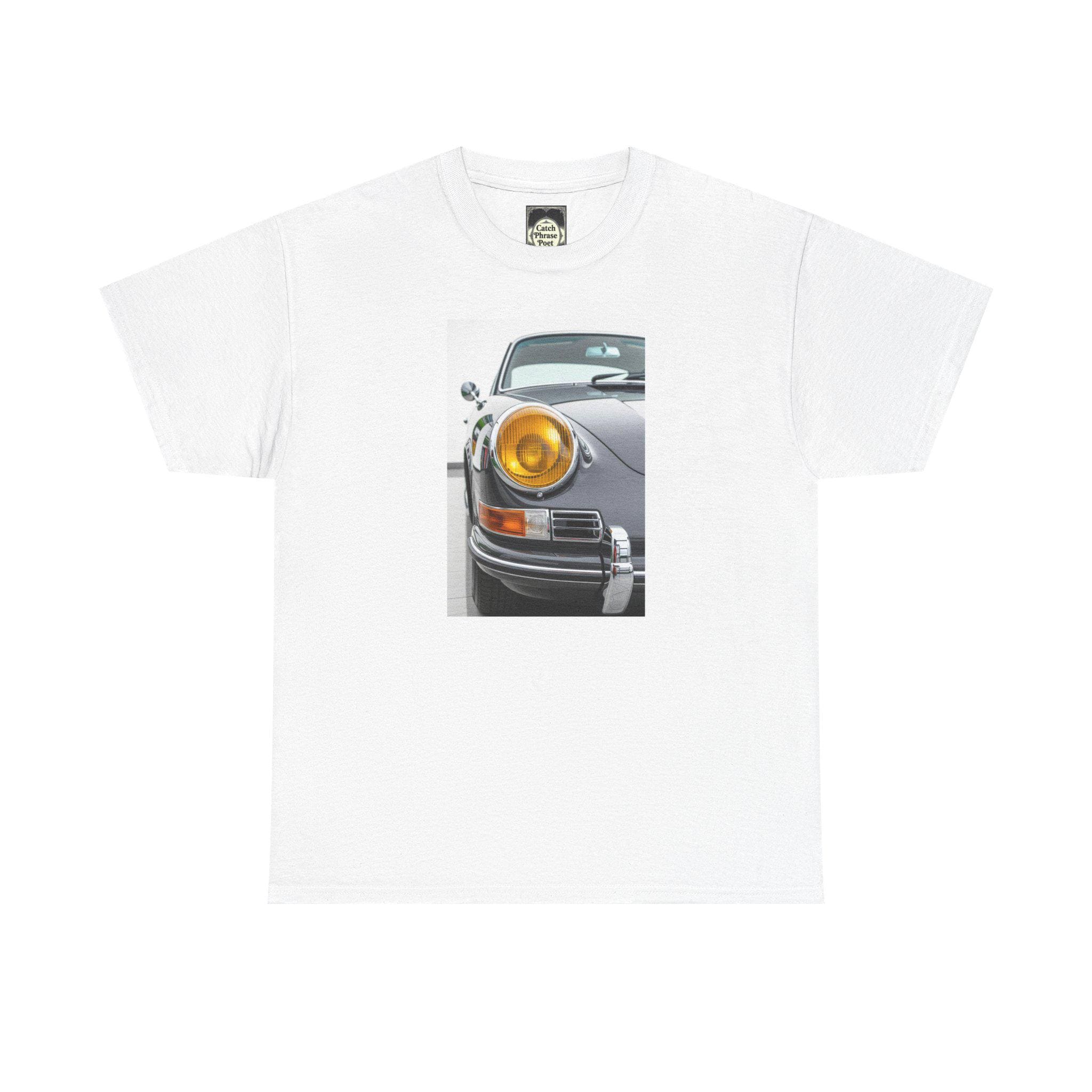 Retro Car Graphic Tee: Unisex Heavy Cotton, Automotive Gift
