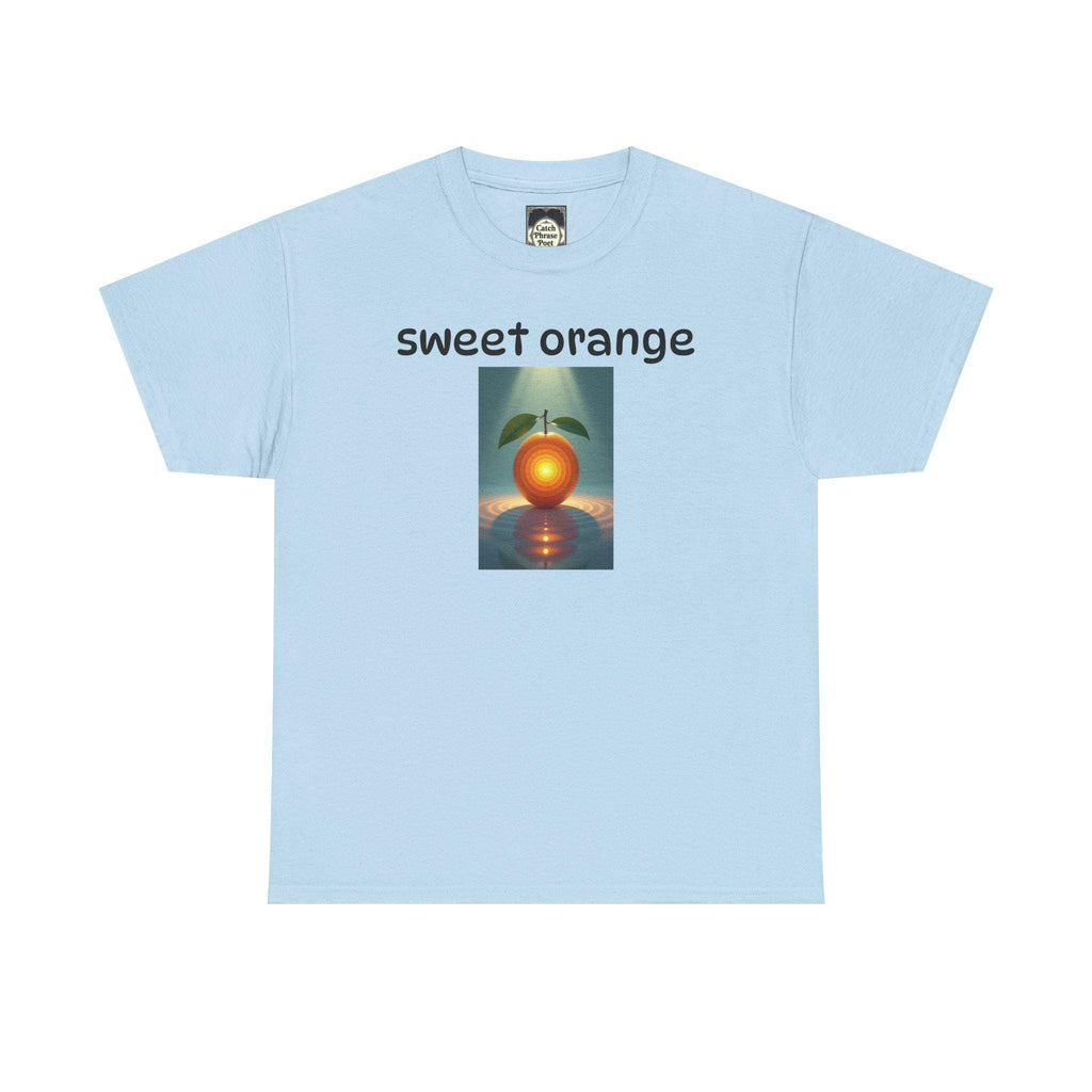 Sweet Orange Graphic Tee: Unisex Heavy Cotton T-Shirt