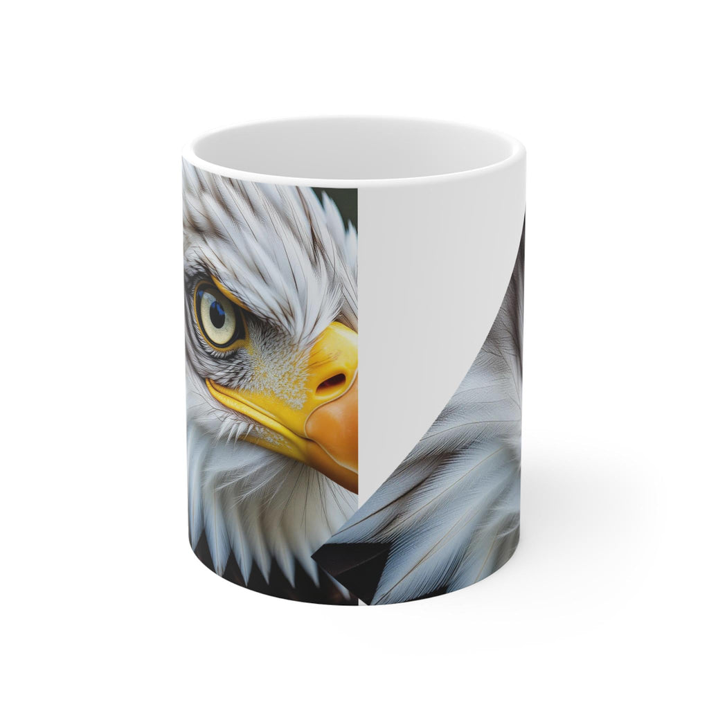 Eagle Eye Ceramic Coffee Mug - Wildlife Nature Gift