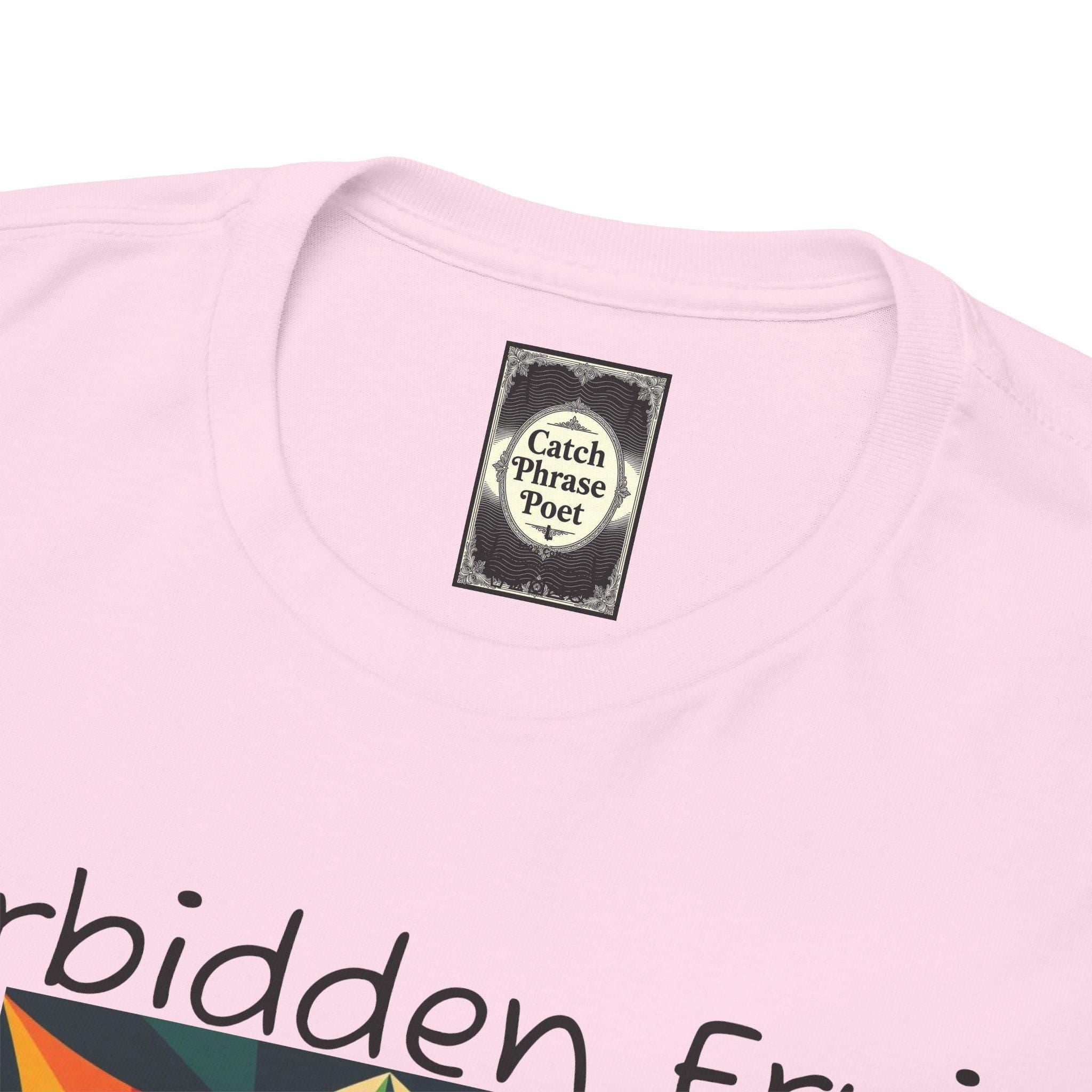 Forbidden Fruit Graphic Tee: Unisex Heavy Cotton, Art Lover Gift