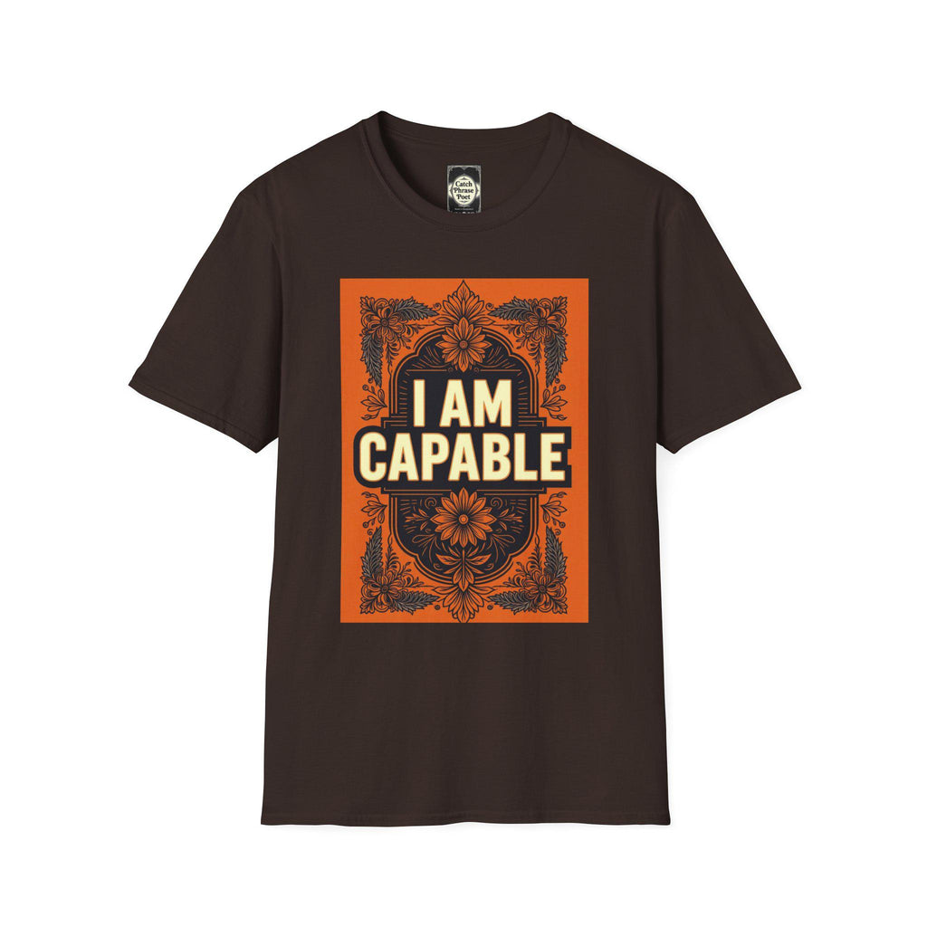 Empowering 'I AM CAPABLE' Unisex T-Shirt: Motivational Gift