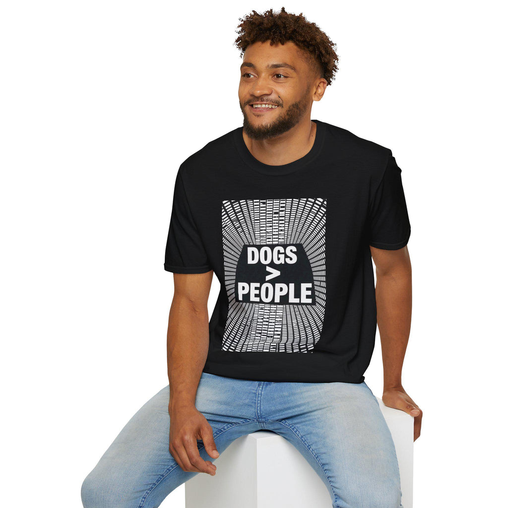 Dogs > People T-Shirt: Humorous Dog Lover Tee
