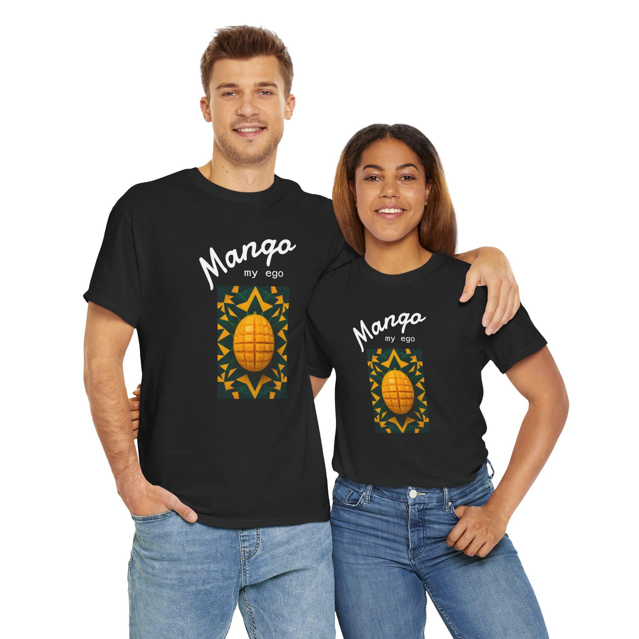 Mango Graphic Tee: Tropical Unisex Summer Shirt