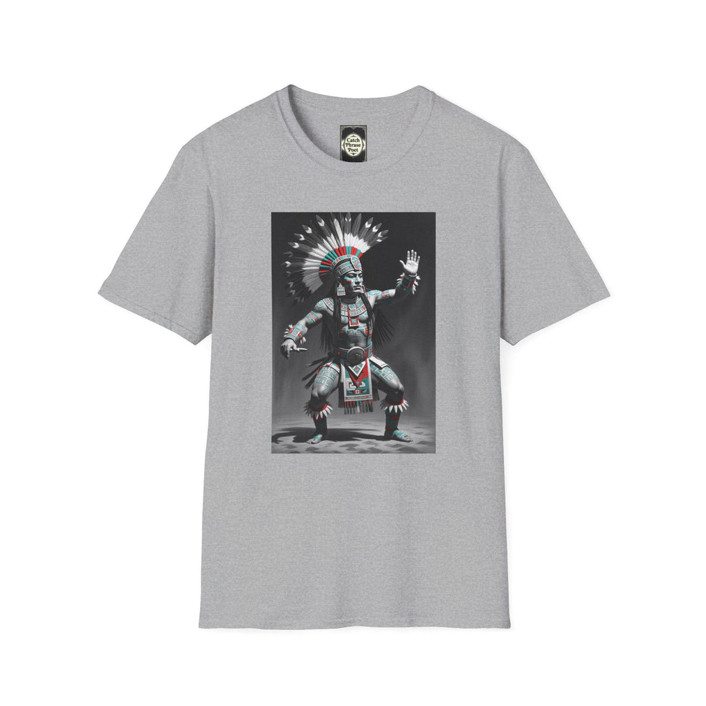 Native American Aztec Warrior T-Shirt: Unisex Graphic Tee